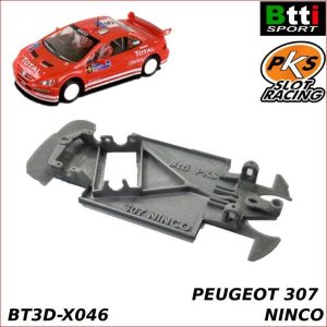 CHASIS 3D PEUGEOT 307 (NINCO - ANGLEWINDER)