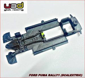 CHASIS 3D FORD PUMA RALLY1 WRC (SCALEXTRIC - IN-LINE)