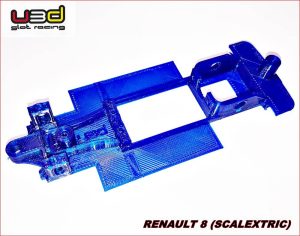 XASSIS 3D RENAULT 8 (SCALEXTRIC - IN-LINE)
