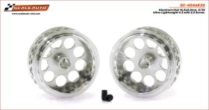 ALUMINIUM WHEELS 16,5 x 8,5mm. ULTRA LIGHTWEIGHT V.2