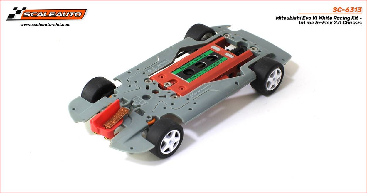 MITSUBISHI EVO VI WHITE RACING KIT - IN-LINE - Image 4