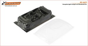 MITSUBISHI EVO INTERIOR + LEXAN GLASS