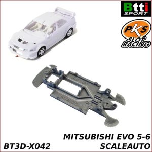 CHASIS 3D MITSUBISHI EVO (SCALEAUTO - IN-LINE)