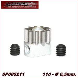 REMOVABLE PINION 6,5 x 11 TEETH STEEL