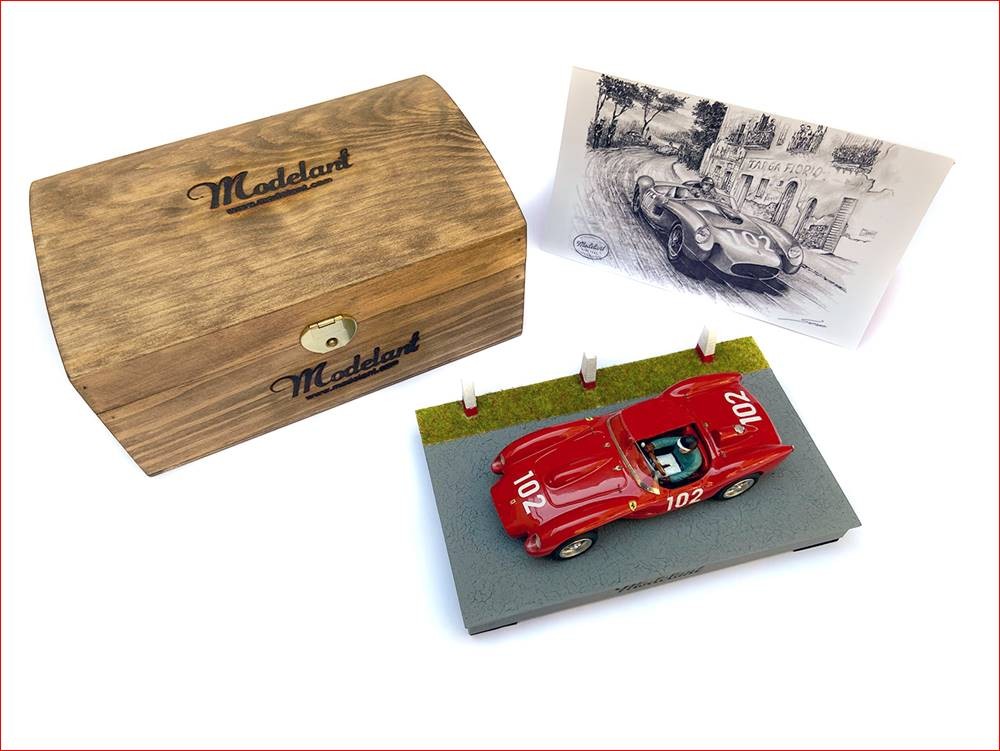 FERRARI 250 TESTA ROSSA - 42 TARGA FLORIO 1958 - Image 5