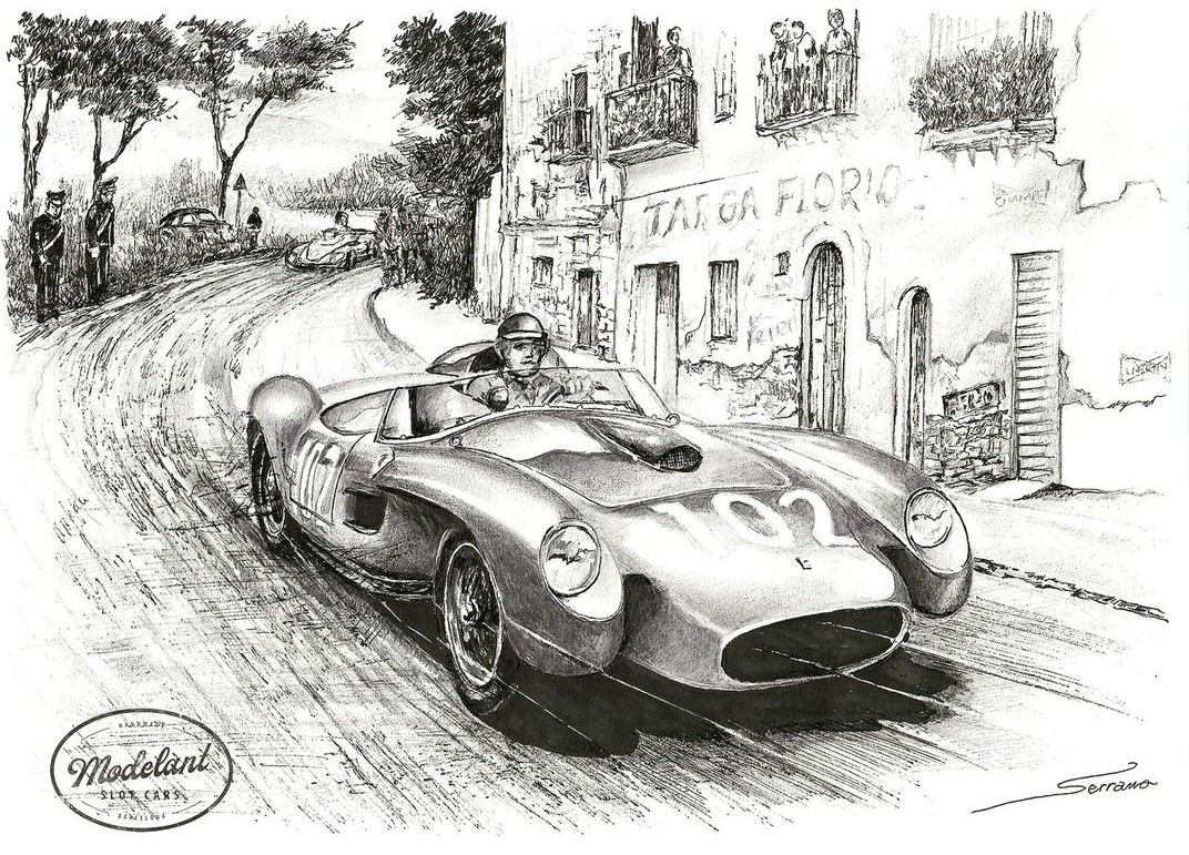 FERRARI 250 TESTA ROSSA - 42 TARGA FLORIO 1958 - Image 6
