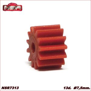 PIÑON 13D. PLASTICO - Ø 7,5mm - AW