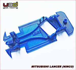 CHASIS 3D MITSUBISHI LANCER (NINCO - ANGLEWINDER)