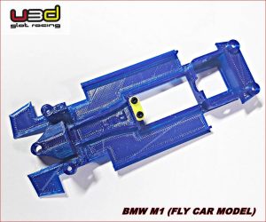 CHASSIS 3D BMW M1 (FLY CAR MODEL - IN-LINE)