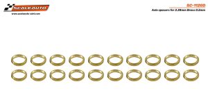 SEPARADORES EJE 3/32 EN BRONZE - 0,5mm.