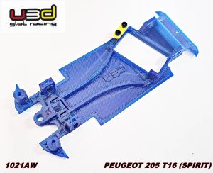 CHASIS 3D PEUGEOT 205 T16 (SPIRIT - ANGLEWINDER)