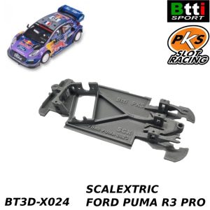 CHASIS 3D FORD PUMA R3 PRO (SCALEXTRIC - ANGLEWINDER)
