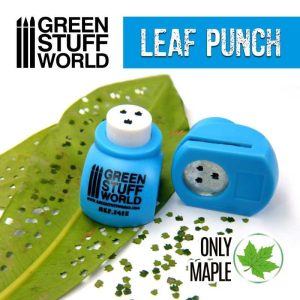 Miniature Leaf Punch MIDDLE BLUE