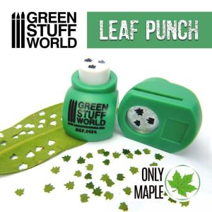 Miniature Leaf Punch MIDDLE GREEN