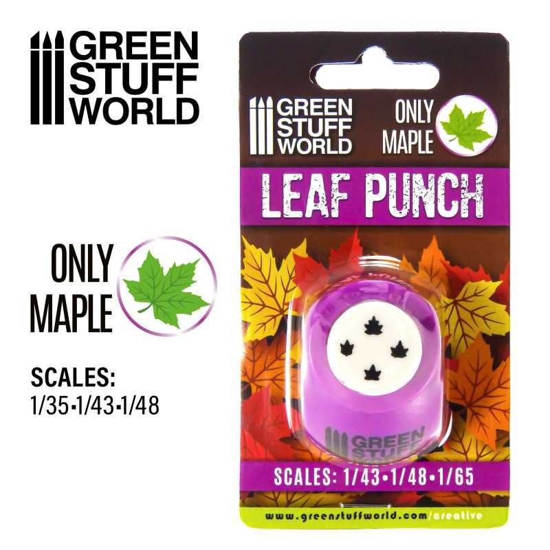 Miniature Leaf Punch MEDIUM PURPLE - Image 2