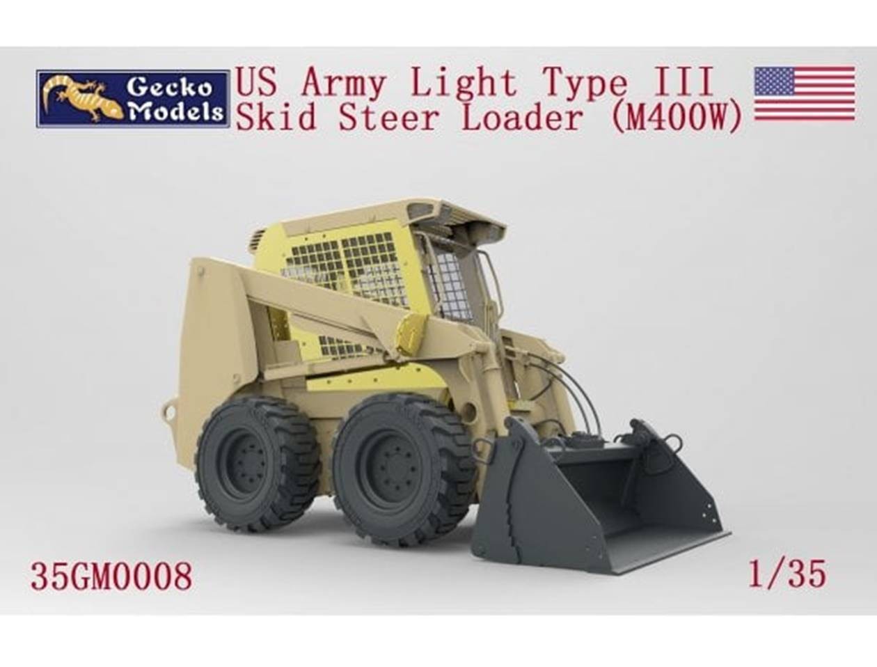 US ARMY LIGHT TYPE III SKID STEER LOADER (M400W) - Image 2