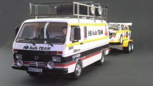 VW LT45 + AUDI S1 - RALLY MONTECARLO 1986