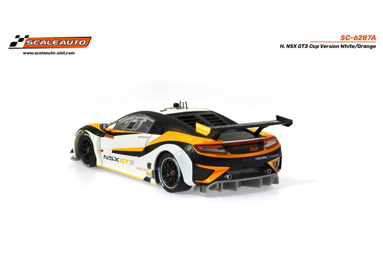 HONDA NSX GT3 Cup Version White/Orange - Imatge 2
