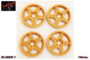 TAPACUBOS SLINER-1 METALLIC 19mm.