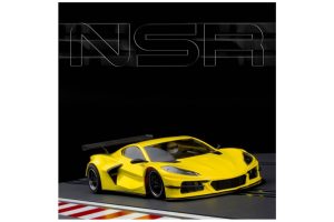 CORVETTE C8.R TEST CAR YELLOW