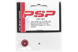 POLEA DENTADA 15d. MXL - EJE 3mm