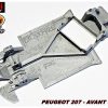 CHASIS 3D PEUGEOT 207 (AVANT SLOT - ANGLEWINDER)