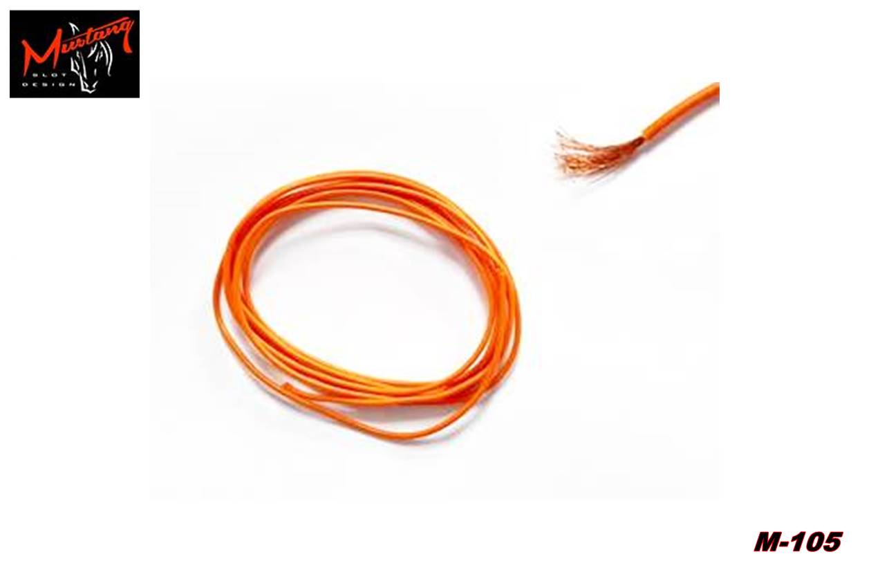 CABLE SILICONA 1mm. X 1m. LLIURE D'OXÍGEN