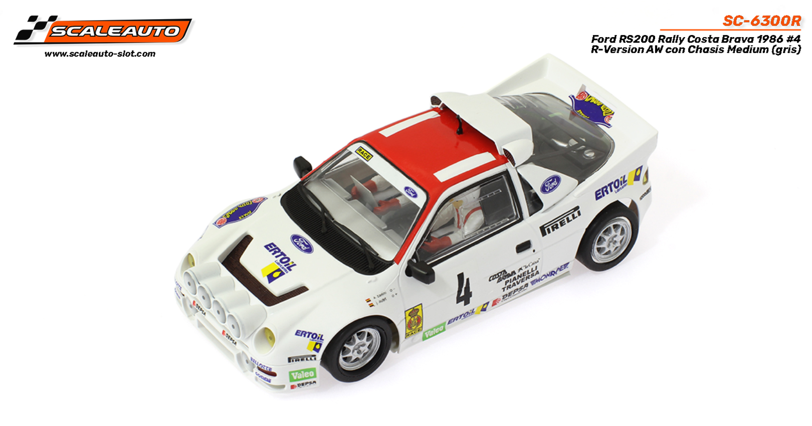 FORD RS 200 - RAL·LI COSTA BRAVA 1986 - R-VERSION
