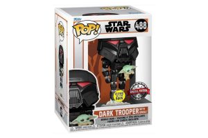 FIGURE SW - DARK TROOPER WITH GROGU