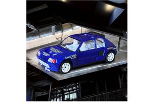 PEUGEOT 205 T16 EVO1 GAULOISES TEST CAR CHRONO