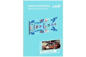 CALCAS 1/32 LANCIA INTEGRALE - SAN REMO 1989