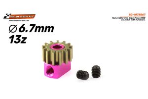 ERGAL PINION 13d. REMOVABLE