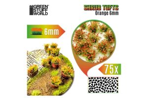 Shrub Tufts 6mm self-adhesive - Orange