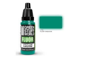 FLUOR TURQUOISE PAINT