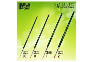 GREEN SERIES Synthetic Brush - Size 2 (copia)
