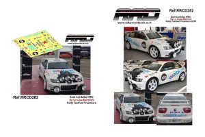 CALQUES 1/32 SEAT CORDOBA WRC - RALLY FESTIVAL TRASMIERA 2019