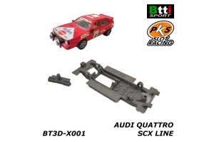 CHASIS 3D AUDI QUATTRO (SCALEXTRIC - LINEAL)