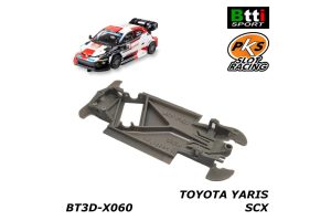 CHASIS 3D TOYOTA YARIS R1 (SCALEXTRIC - ANGLEWINDER)