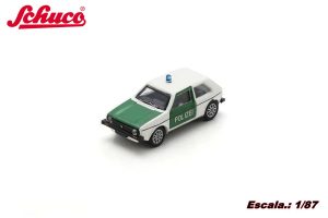 VW GOLF 1 - POLIZEI (1/87)