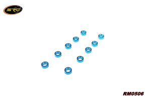 SEPARADORES ALUMINIO EJE 3/32 - 1,6mm.