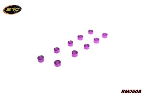 SEPARADORES ALUMINIO EJE 3/32 - 2,2mm.