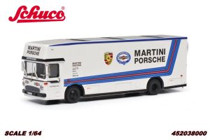 MERCEDES BENZ - O317 TRUCK CAR TRANSPORTER PORSCHE MARTINI RACING 1968