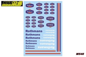 CALQUES GENERIQUES "ROTHMANS"