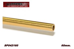 60mm. EJE DE ACERO HUECO (TRATAMIENTO DE TITANIO)