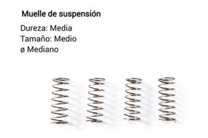 SUSPENSION SPRING MEDIUM HARDNESS - MEDIUM - Ø MEDIUM
