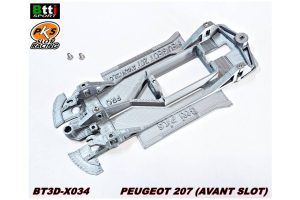 CHASIS 3D PRO - PEUGEOT 207 (AVANT SLOT - IN-LINE)