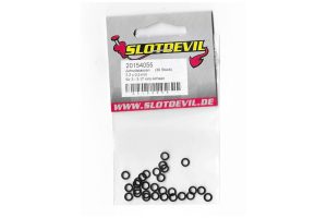 SEPARADORES EJE DE 3mm. EN PLASTICO 0,2mm.