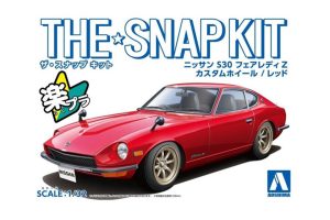 SNAP KIT 1/32 NISSAN S30 FAYRLADY Z CUSTOM WHEEL RED