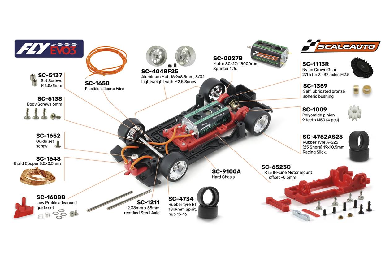 LANCIA 037 BLANC - XASSIS EVO3 IN-LINE - Imatge 6
