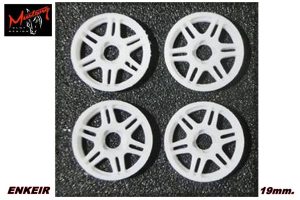 TAPACUBOS ENKEIR-1 WHITE 19mm.